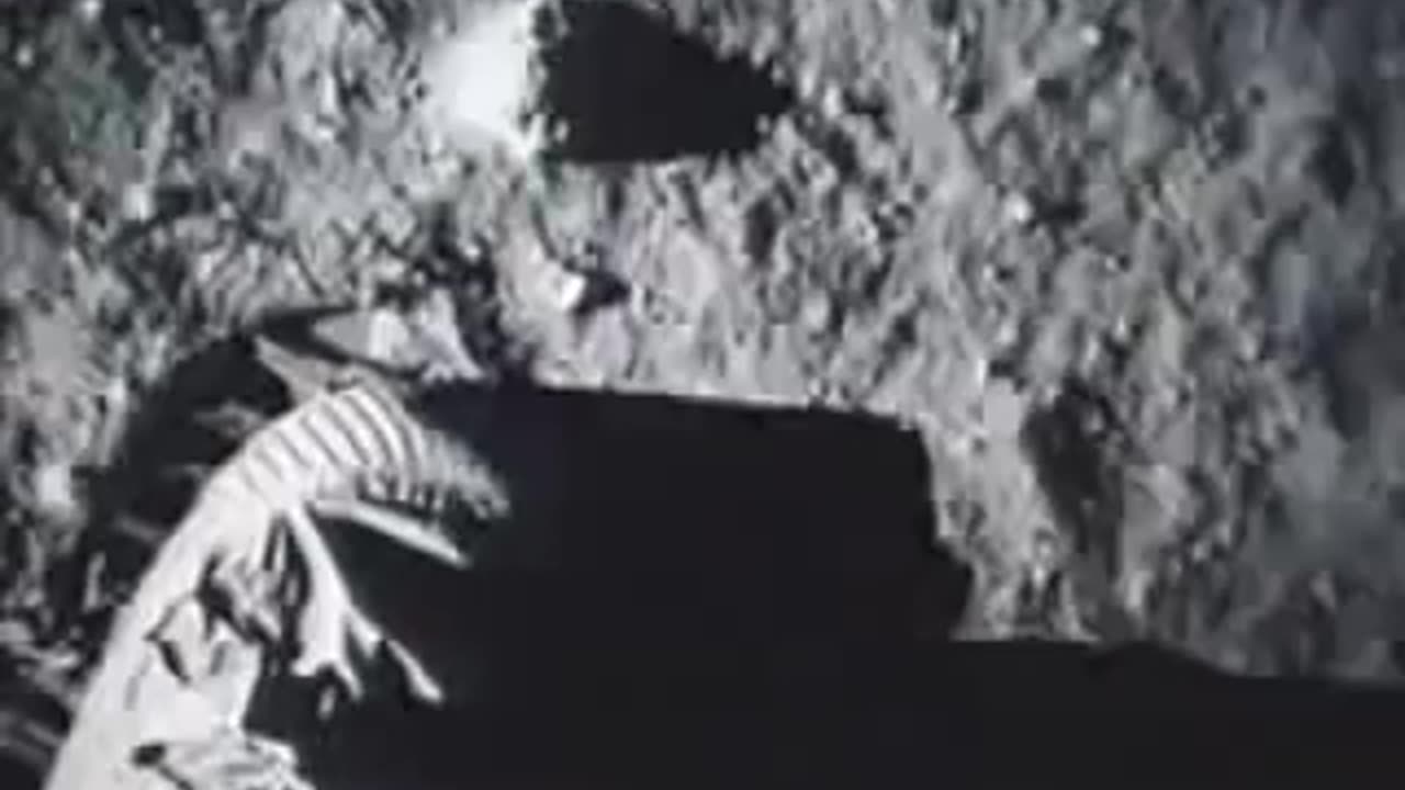 First step on the moon