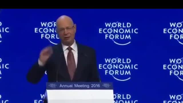 Klaus schwab telling the world Justin Trudeau is a puppet