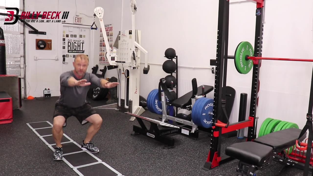 Lunge Squat Movement Screening