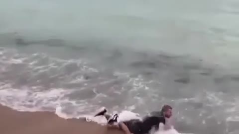 I thought he would have time to dive, he did.