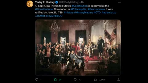 Today in history - Constitution Day!