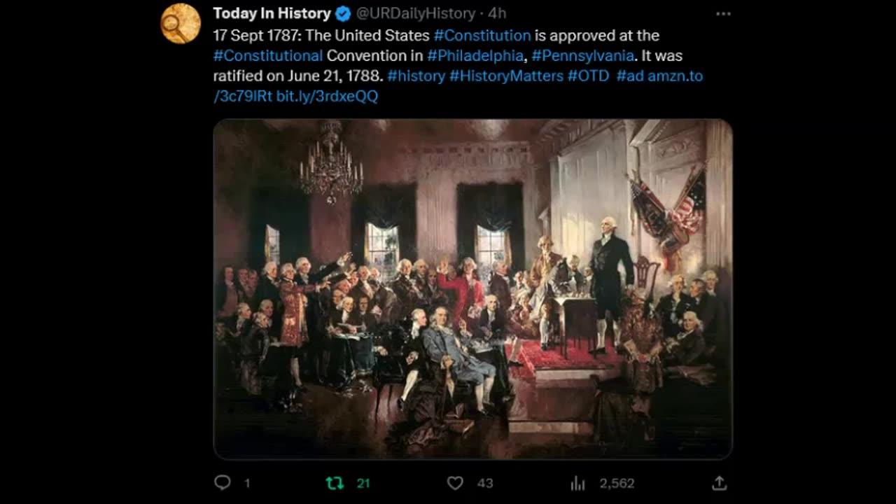 Today in history - Constitution Day!