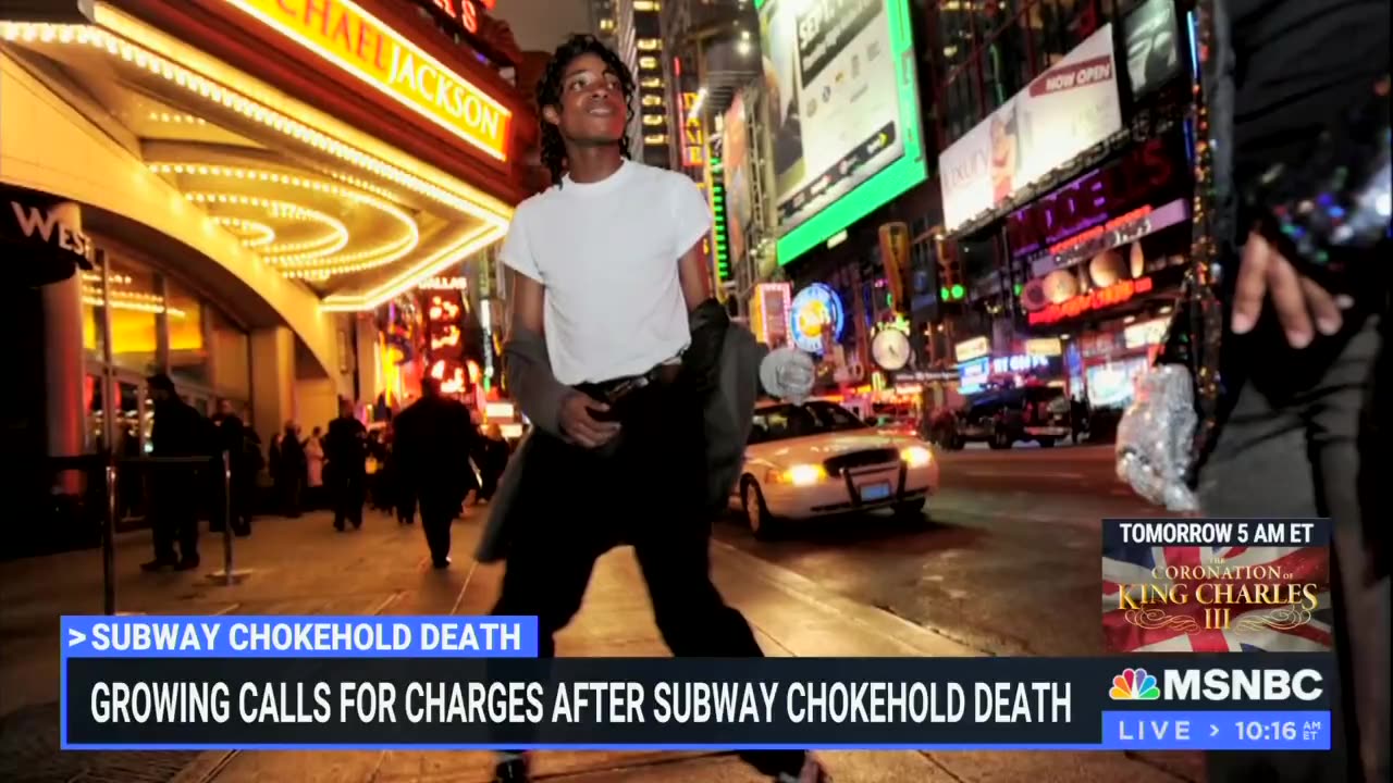 MSNBC's report on the death of Jordan Neely on the NYC subway neglects to mention