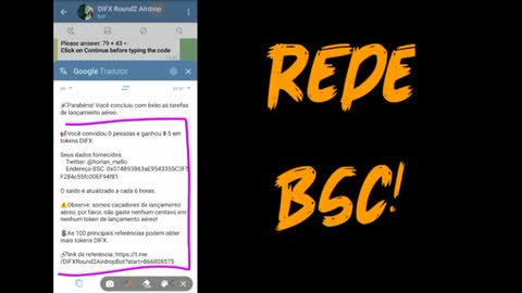 🔥 ATÉ 5USD EM DIFX TOKENS GRÁTIS, OFICIAL E LISTADo