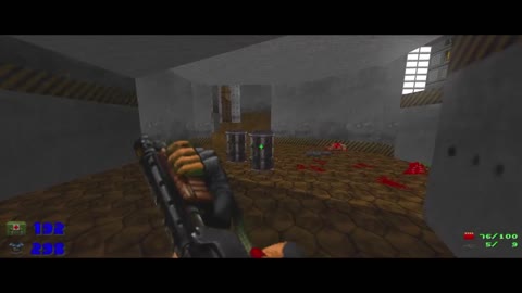 Brutal Doom - Ultimate Doom - E1M4 - Command Control