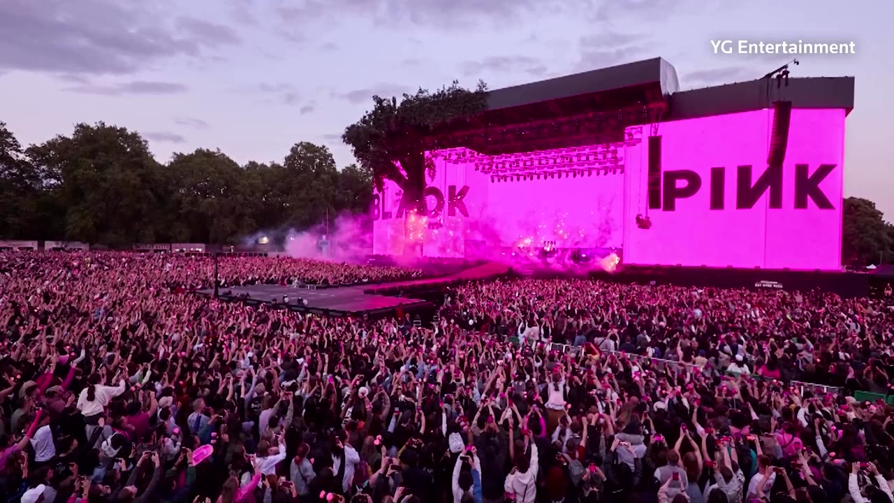 BLACKPINK brings hits to London’s Hyde Park