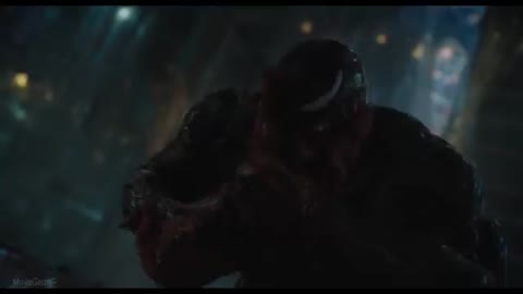 Venom Eats Carnage// Let there be Carnage Fight Scene