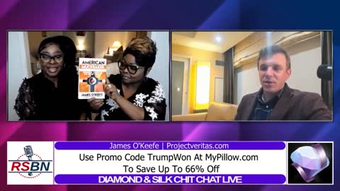 Diamond & Silk Chit Chat With James O'Keefe 2/7/22