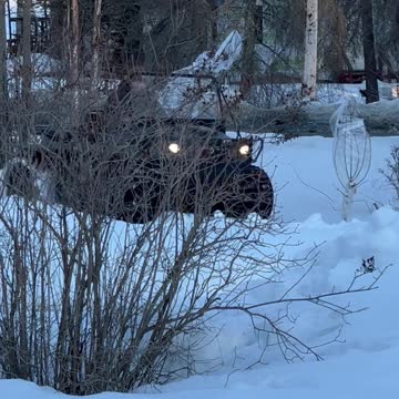 on last ride in the snow, before it is all gone!