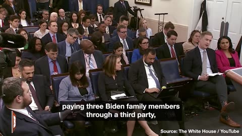 WH Spox DODGES Question About Chinese Payments to Biden Family: “I’m Just Not Going to Even Respond"