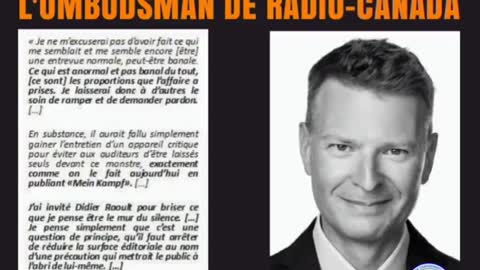 ▶ EXTRAIT-RQ + LIENS parus (31 jan 22) : Stéphane Bureau : L'ombusman de Radio-Canada