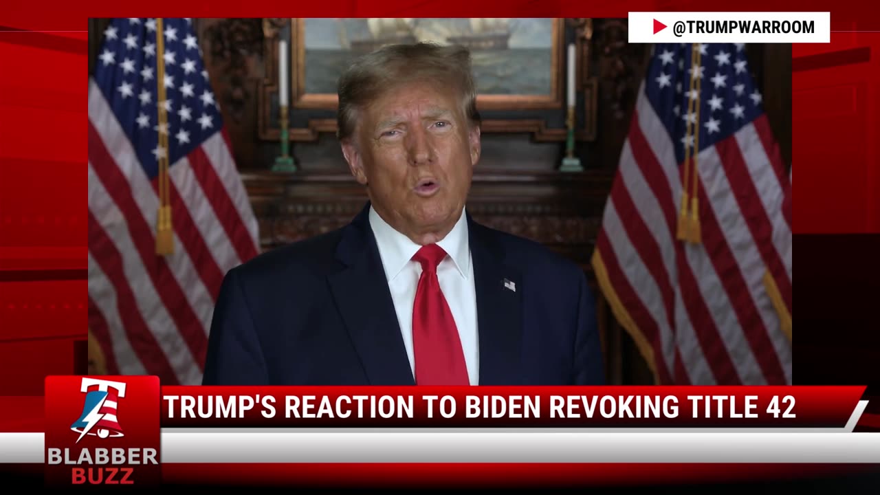 Trump's Reaction to Biden Revoking Title 42