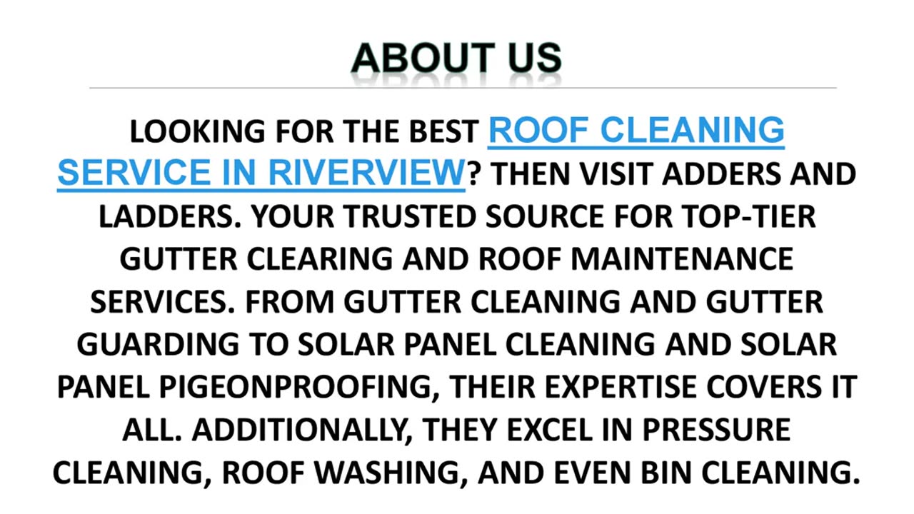 Best Roof Cleaning Service in Riverview