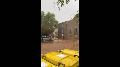 Flooding in France