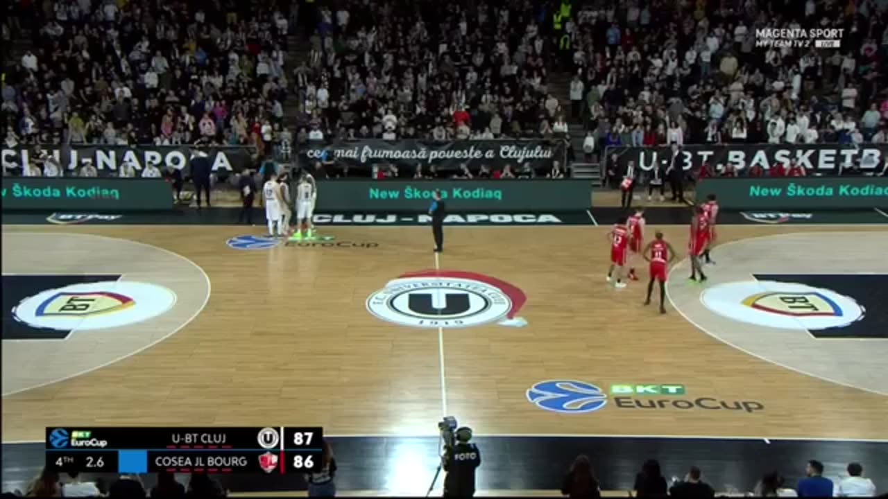 Cluj-Napoca - Bourg 11.12.2024 EuroCup