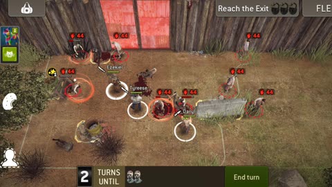 The Walking Dead No Man's Land Main Gate Round 43