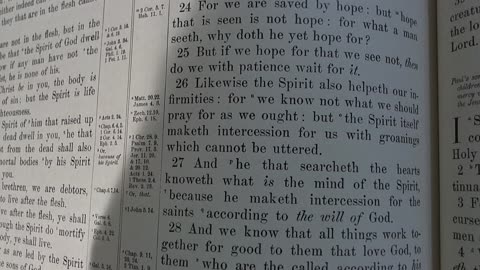 The Spirit as a sign of our weakness