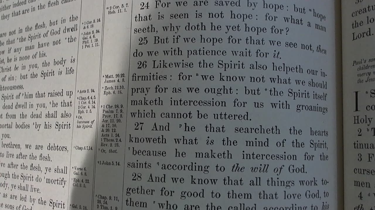 The Spirit as a sign of our weakness