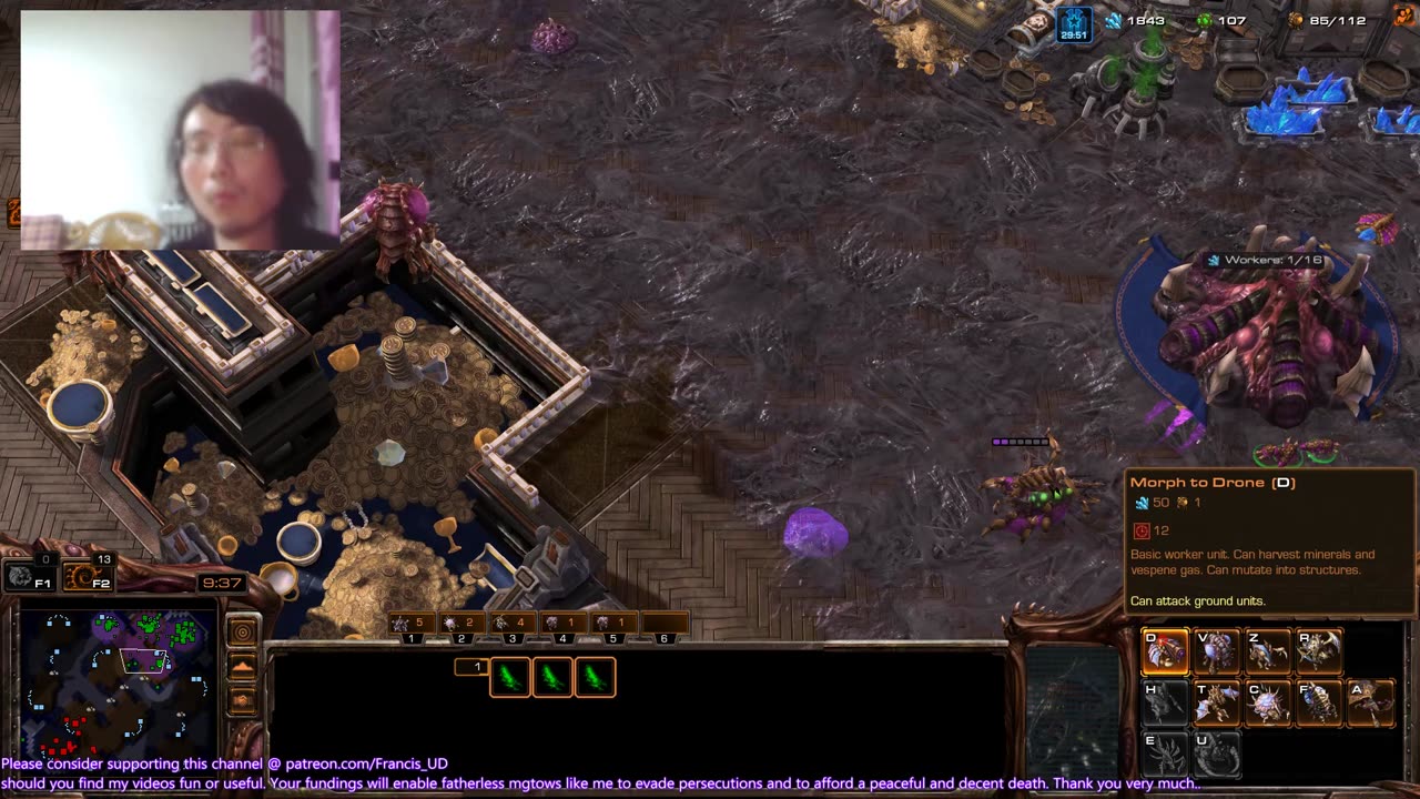 sc2 zvz on dragon scales&zvt on royal blood, got mauled by battlecrusiers again
