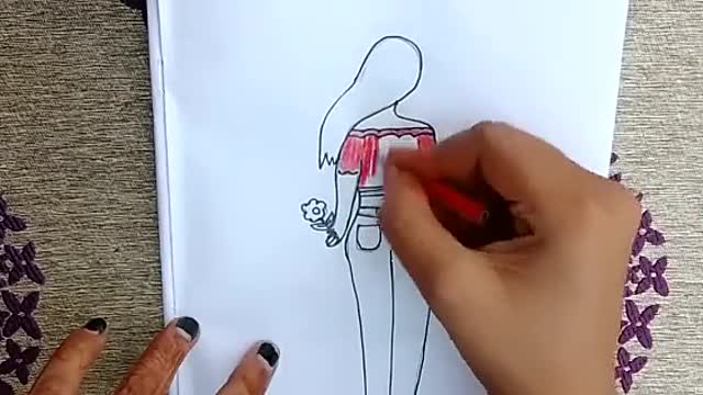 How to draw girl in jeans topeasy girl drawing