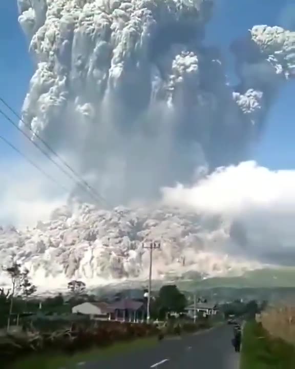 Mount Marapi erupts in Indonesia