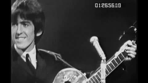 The Beatles - Shindig [timecode version] (before upscale & deinterlace)