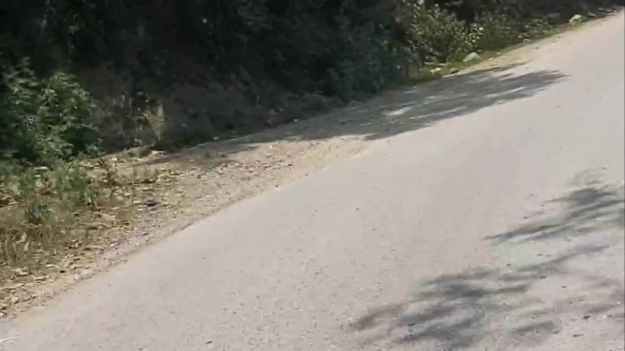 Riding on bike