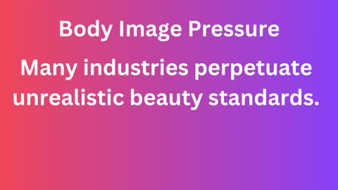 Body Image Pressure