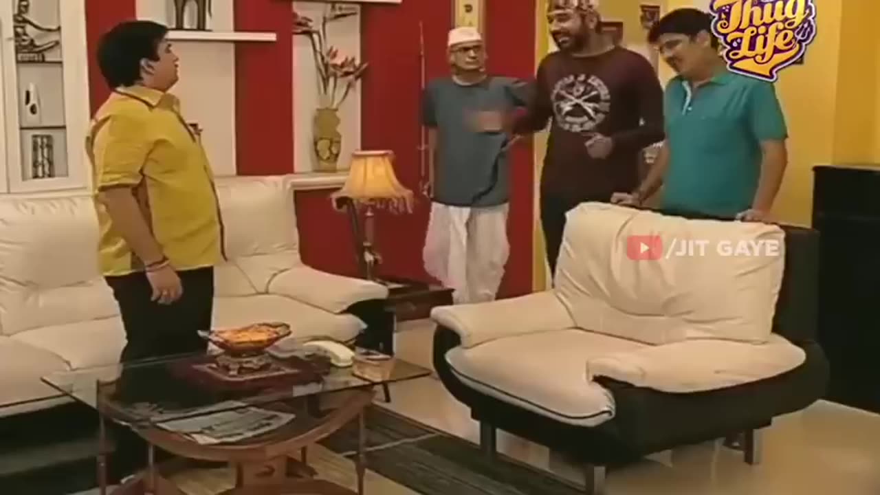 Jethalal Thug life TMKOC thug life Jethalal comedy scens Thug life Jit Gaye