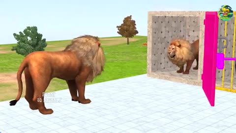 Animal paint crossing animal game 3d