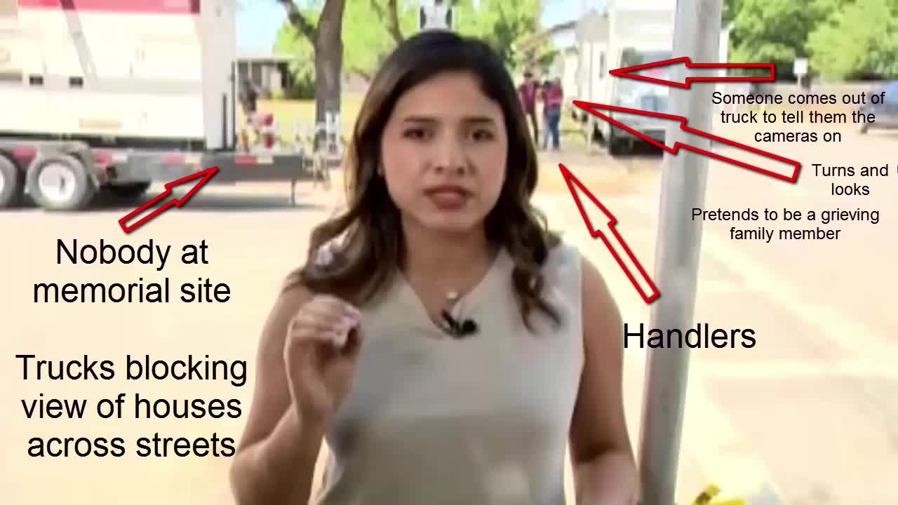 Uvalde False Flag Oops The Camera Is Rolling