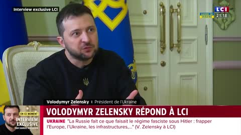 Q28/29 Zelensky interviewed by Rochebin 16 Dec 2022: Zelensky on neutrality sovereignty and democracy for Russia