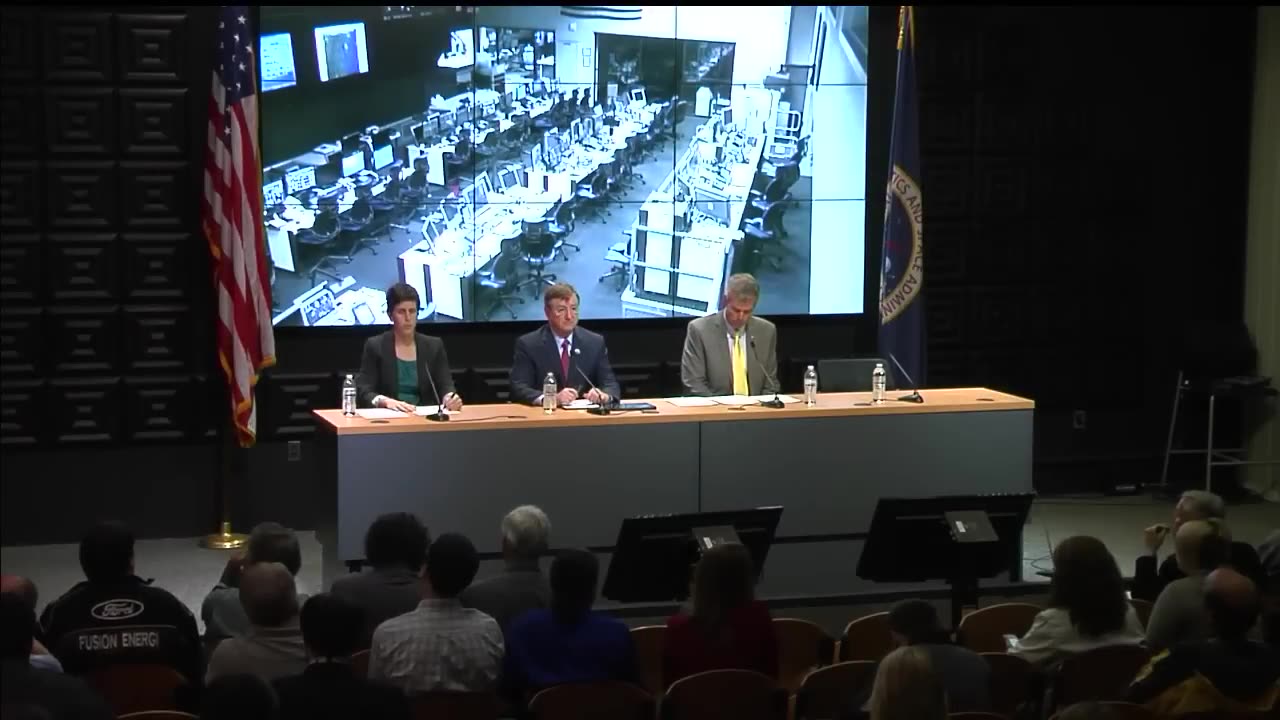 NASA Holds News Conference Following Orbital Launch Mishap