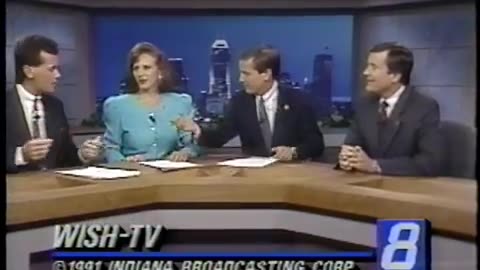 June 13, 1991 - 11PM WISH-TV News from Indianapolis