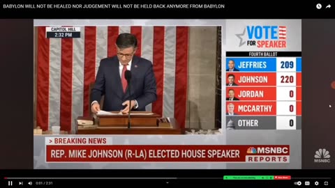 merica is ripe for judgment so says it representatives : REPOST