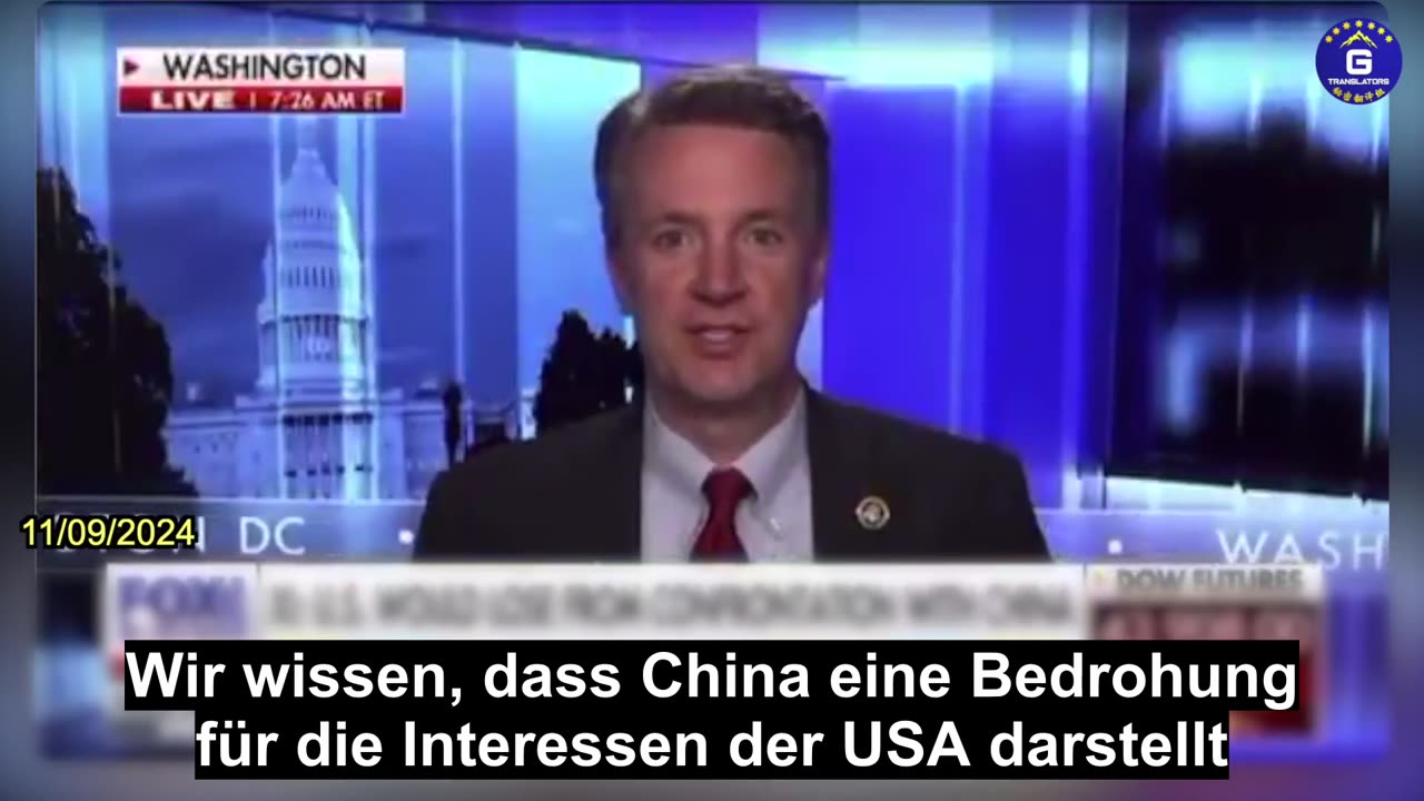 【DE】Abgeordneter Ben Cline: Wir werden standhaft sein und der KPCh direkt entgegentreten