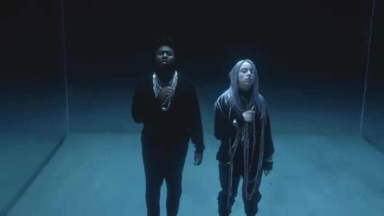 Billie_Eilish and Khalid song Lovely (official music video)