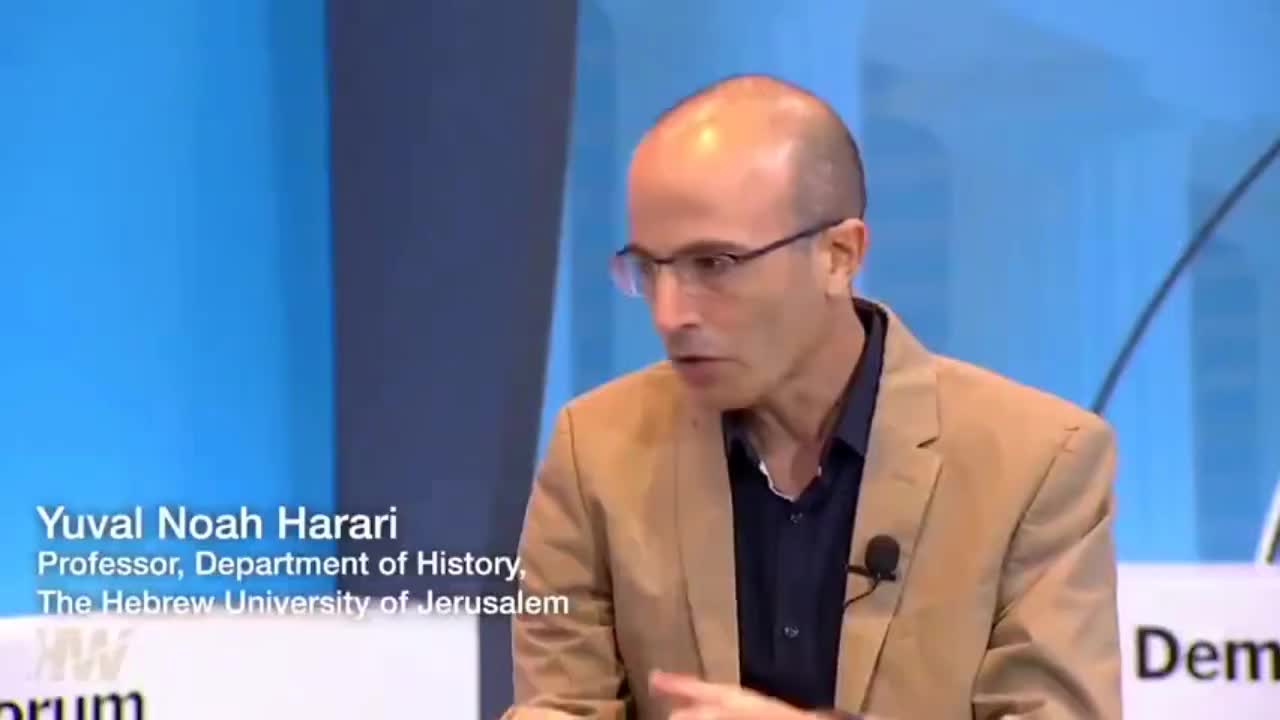 WEF’s Yuval Noah Harari: “Free will is over”