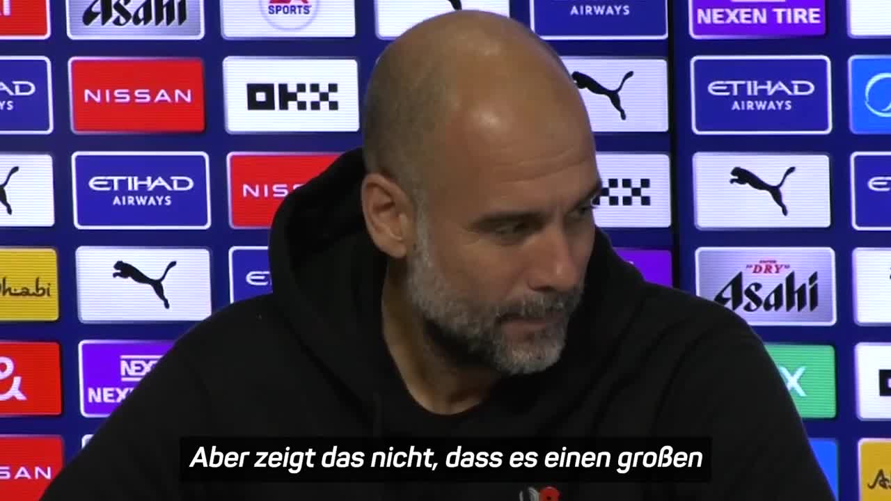 Pep Guardiola liefert sich Wortgefecht mit Reporter! | Man City