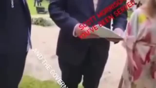 PM Scott Morrison charges have been served the paper for violating the right of Australians