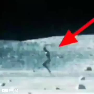 Little man on the moon