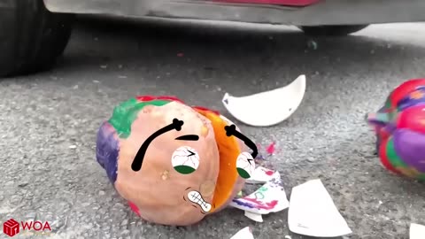 Toy's crash in car