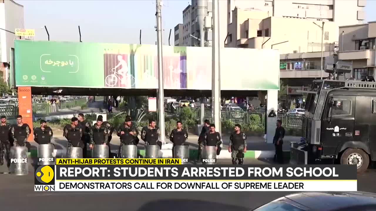 Anti-Hijab Protests: Iran security forces arrest students on school premises | Latest English News