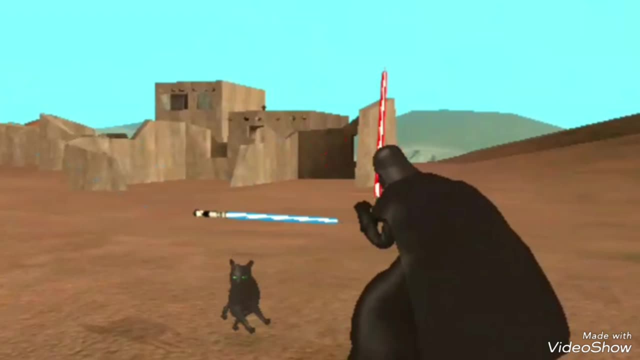 Vorder Duels | Cat Rico Jeffo Knight vs Darth Vader GTA SA