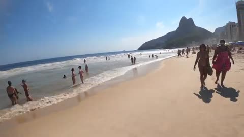 Rio de Jeneiro LEBLON Beach walk tour, BRAZIL