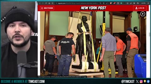 NYC Prepares To TEAR DOWN Statues Of Washington And Jefferson As Communists DESTROY American History