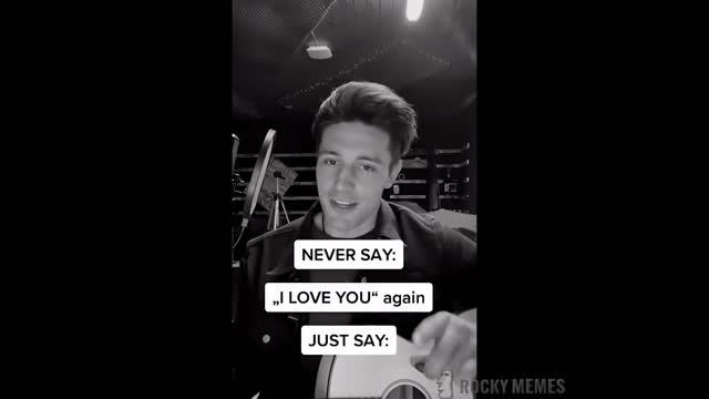 Trying not to laugh...