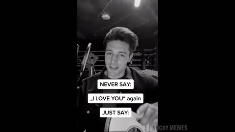 Trying not to laugh...