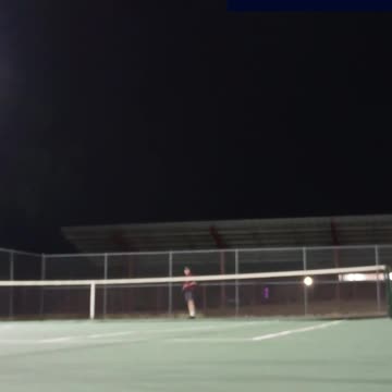 WORKING ON THE SERVE!