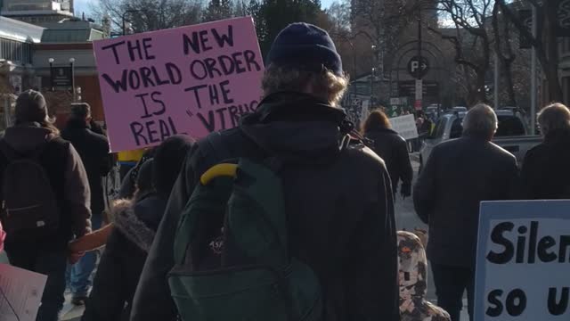 World Wide Rally for Freedom, 22 Jan 2022 Victoria BC Canada